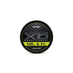 Fir monofilament Matrix Submerge XD 0.25mm/4.5kg/1000m