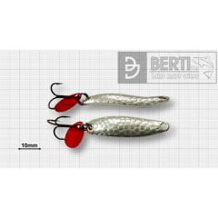 Lingura oscilanta Bertilure Taifun Dragon Skin 4cm/4g, culoare Silver