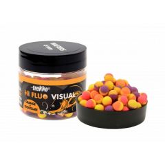 Boilies Trakko Hi Fluo Visual Orange and Chocolate 10mm