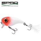 Vobler Spro Fat Iris Slow Floating 6cm/17g, culoare Red Head