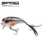 Vobler Spro Fat Iris Slow Floating 6cm/17g, culoare Shining Roach