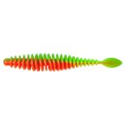Quantum Magic Trout T-Worm P-Tail, 6.5cm, Culoare Neon Green Orange