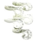Grub Profi-Blinker Twister Zandertail culoare krystall weiss, 5cm, 5buc/plic