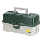 Valigeta Plano Three-Tray Tackle Box Metallic Green/Off-White
