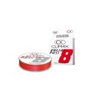 Fir textil Climax I Braid X8 Neo Fluo Red 0.08mm/4.9kg/135m
