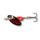 Lingura rotativa Bertilure Axat Pro Silver Micro1 2g, Nickel Trout, culoare Rosu