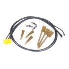 Avid Carp In-Line Tube Gripper Kit - Choddy Brown
