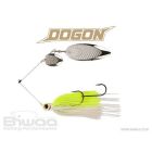 Spinnerbait Biwaa Dogon 21g White Chart-Silver Blades