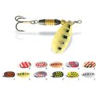 Lingura rotativa Jaxon Holo Select Wolf nr.0, culoare K, 3g
