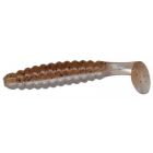 Grub Slider Crappie Panfish 2.5cm, culoare Brown/Pearl