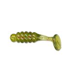 Grub Slider Crappie Panfish 2.5cm, culoare Watermelon/Red/Bl/Gold Gl