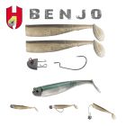 Shad Herakles Benjo 7.5cm, culoare Shiner