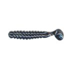 Grub Slider Crappie Panfish 2.5cm, culoare Black
