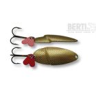 Lingura oscilanta Bertilure Doli Nr. 1, amprenta Patrate, culoare Gold, 9gr.