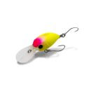 Vobler Colmic Herakles Deep-J 3.1cm/3.5g, culoare Chartreuse Pink Head