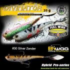 Shad Biwaa Divinator Medium 18cm/35g, culoare Silver Zander