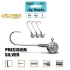 Jig Jaxon cu carlig Owner Silver Precision, carlig nr.4/0,  20gr