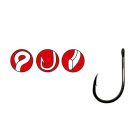 Carlige Gamakatsu Power Carp Ring Eye Nr. 14, Black