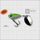 Bertilure Fish Helic Olympic Nickel Nr.3, culoare White Chartreuse