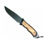 Cutit Nieto cu maner de lemn cu lama neagra de 125mm