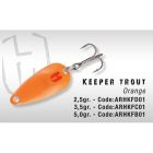 Lingura oscilanta Colmic Herakles Keeper Trout 5gr Orange