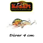 Vobler Kenart Diver 4cm, culoare BO