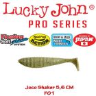 Shad Lucky John Joco Shaker 5.6cm, culoare F01 - 6 buc/plic