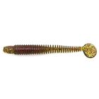 Grub Lunker City Swimmin Ribster 10cm culoare Watermelon Red Flake