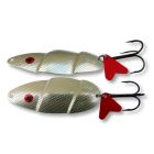 Lingura oscilanta Bertilure Panik XXL 75mm 13g, culoare Patrate Silver