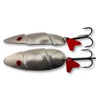 Lingura oscilanta Bertilure Panik Gigant 95mm 16g, culoare Patrate Nickel