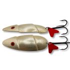 Lingura oscilanta Bertilure Panik Gigant 95mm 16g, culoare Patrate Silver