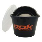 Set Galeata Rok Fishing Round Complet 25L Black
