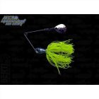 Bertilure Micro-Spinnerbait cu Skirt , 3.5gr, Culoare Chartreuse