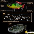 Swimbait Biwaa Seven Section 13cm/34g, culoare Real Bass