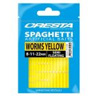 Spro Cresta Spaghetti Worms - Fluo Yellow