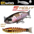 Swimbait Biwaa Strout 9cm/8g, culoare Vairon