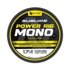 Fir monofilament Nytro Sublime Power Rig 0.09mm/0.8kg/100m