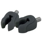 Suport CarpPro Cauciuc Negru Mic 2 buc/set