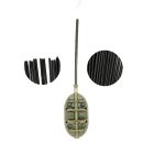 Tije TF Method Negru, 25cm, 10buc/plic